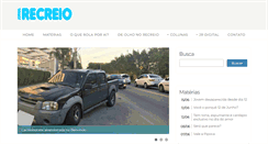 Desktop Screenshot of jornaldorecreio.com.br